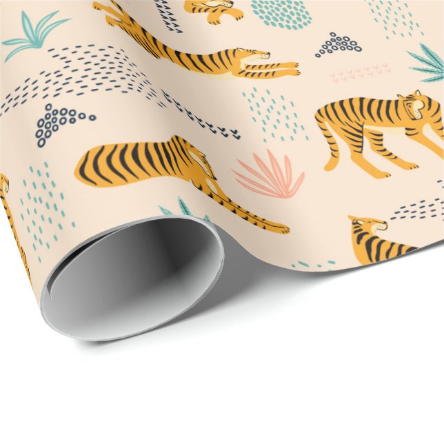 Tiger Sanctuary Wrapping Paper (Roll Corner)