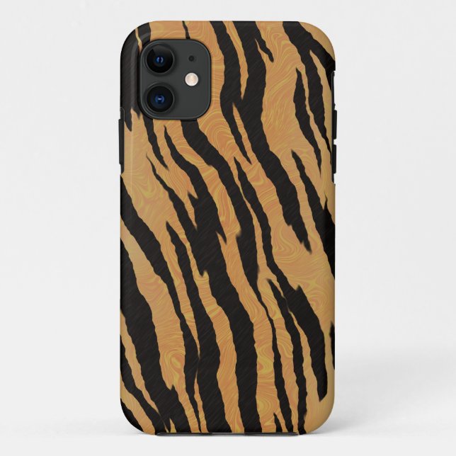Tiger seamless pattern texture background Case-Mate iPhone case (Back)