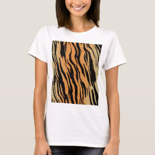 Tiger seamless pattern texture background T-Shirt