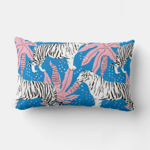 Tiger seamless pattern,wild animal background,tren lumbar cushion