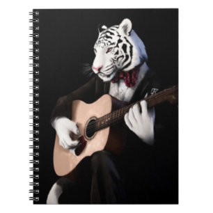 Tiger Serenade – Artistic Notebook Cover