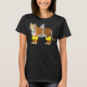 Tiger Shark Tiger Dresses Like Shark Funny Animal