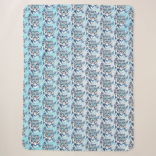 Tiger Sherpa Blanket