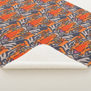 Tiger - Sherpa Blanket