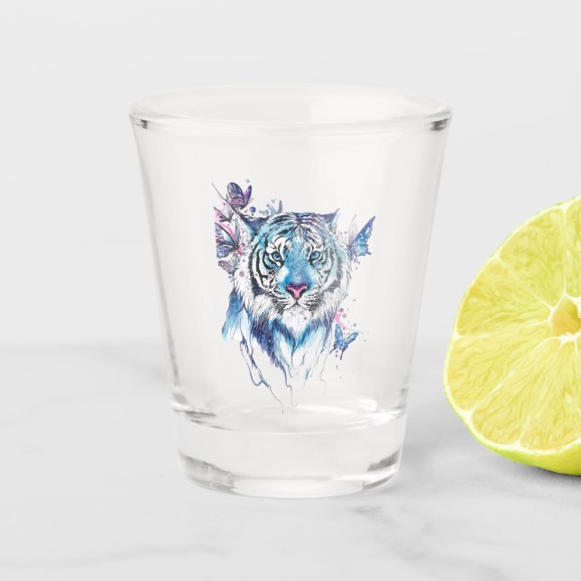 Tiger Shot Glass (Front)