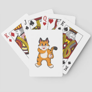 Tiger silent playing cards