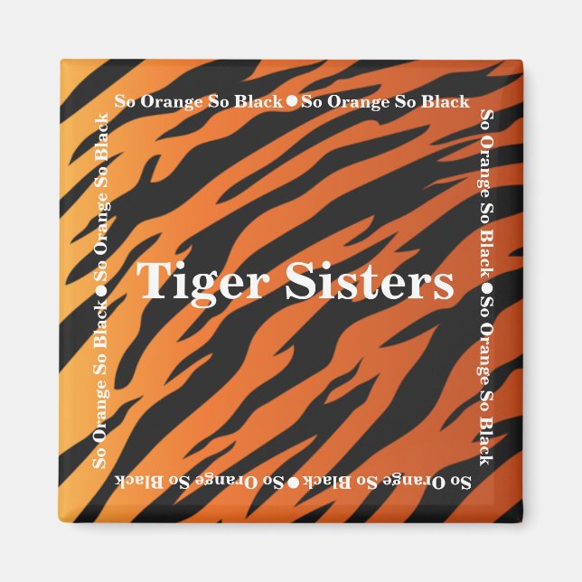 Tiger Sister Magnet (Front)