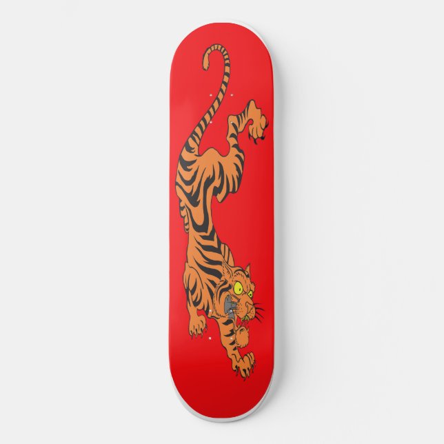 Tiger Skateboard (Front)
