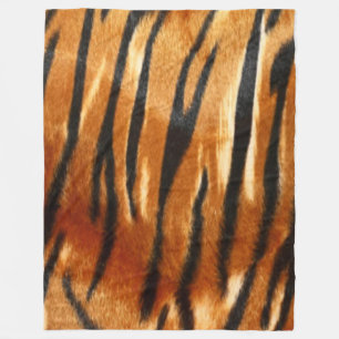 TIGER SKIN FLEECE BLANKET