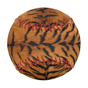 Tiger Skin Print Baseball