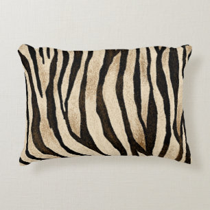 Tiger Skin Seamless Texture Decorative Cushion