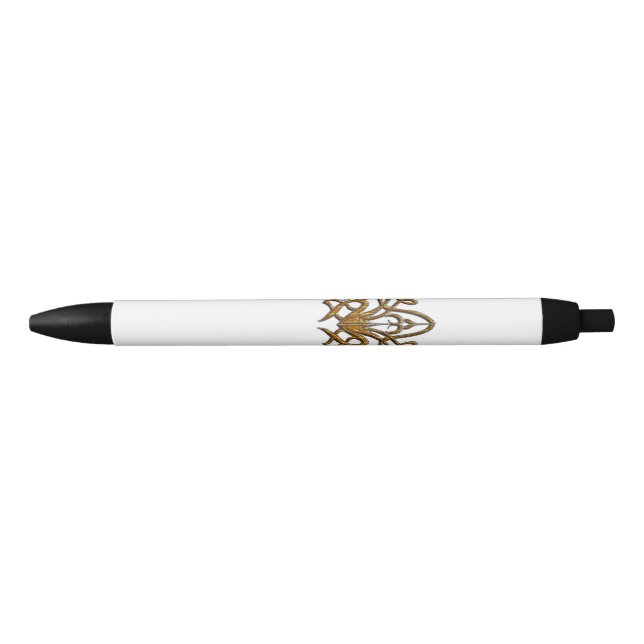 Tiger Spider Black Ink Pen (Front)