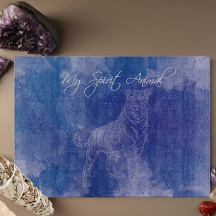 Tiger Spirit Animal Decorative Cutting Board
