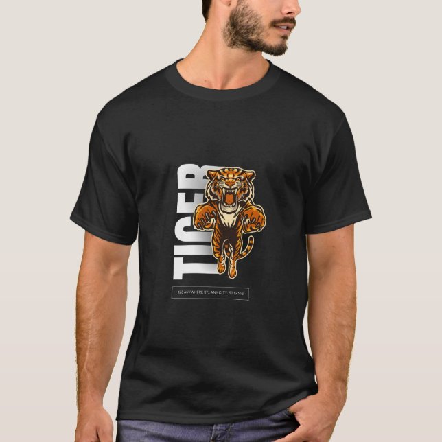 Tiger Spirit Unleashed T-Shirt (Front)