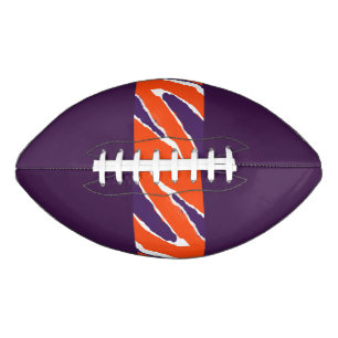 Tiger Srip Purpe 2 Panel Design Football