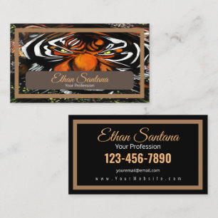 Tiger Stare Business Card