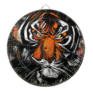 Tiger Stare  Dartboard