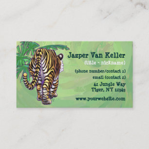 Tiger Stationery Business Card