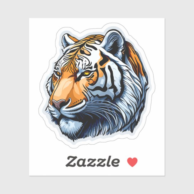 Tiger Sticker (Sheet)