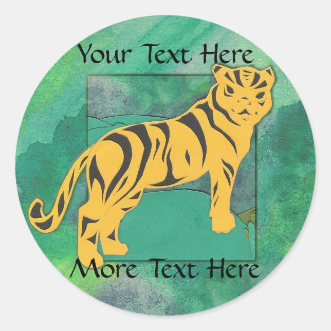 Tiger Stickers (Front)