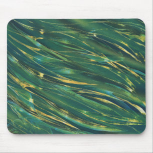 Tiger Stripe Camouflage Mouse Pad