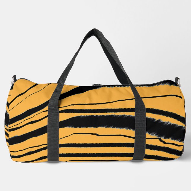 Tiger Stripe  Duffle Bag (Front)