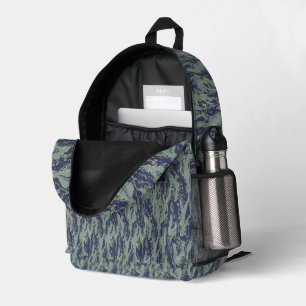Tiger Stripe Forest Military Camouflage Printed Backpack