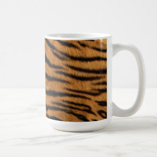 Tiger Stripe Fur Print Coffee Mug