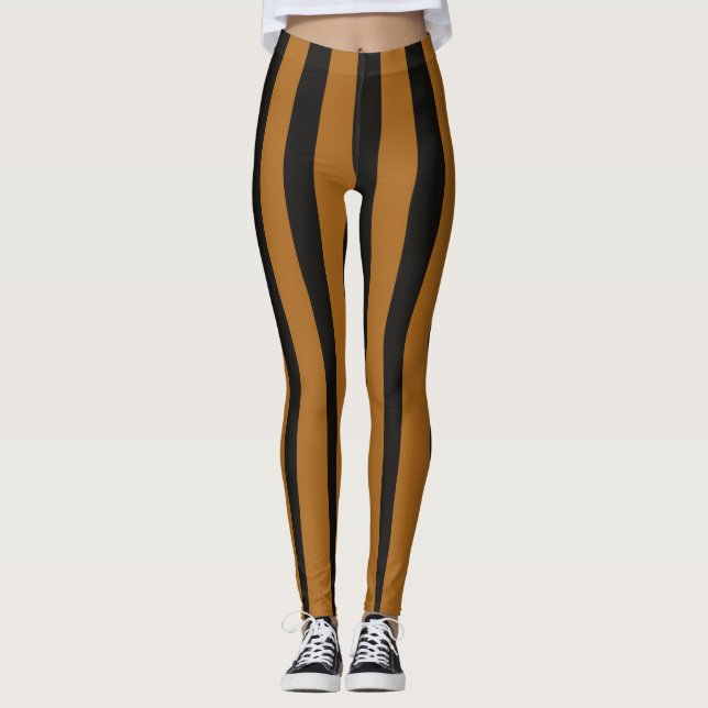 Tiger-Stripe Leggings (Front)