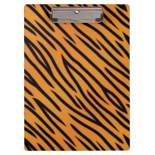 Tiger Stripe Pattern Clipboard