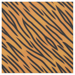 Tiger Stripe Pattern Fabric