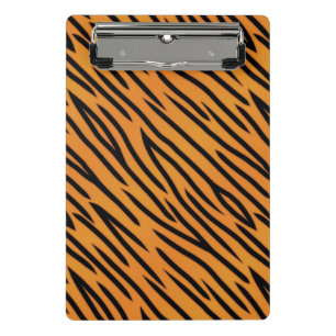 Tiger Stripe Pattern Mini Clipboard