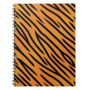 Tiger Stripe Pattern Notebook