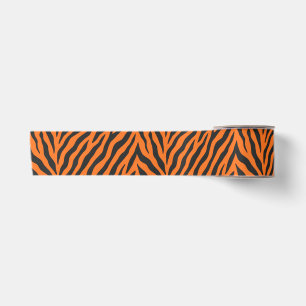 Tiger Stripe Satin Ribbon