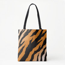 Tiger Stripe Tote Bag