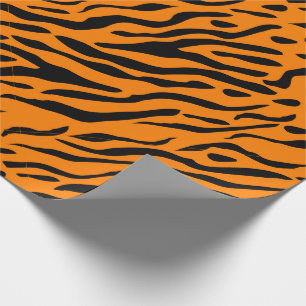 Tiger striped wrapping paper - gifts for tigers!
