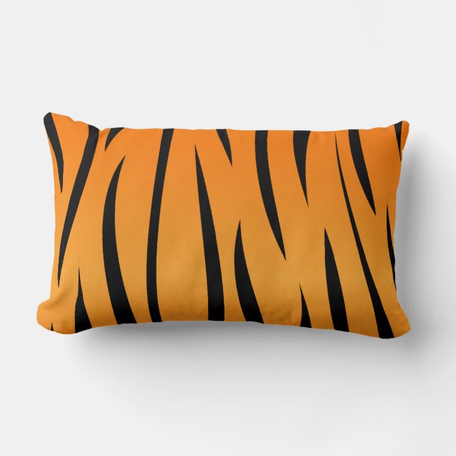 Tiger Stripes 2 Lumbar Cushion (Front)