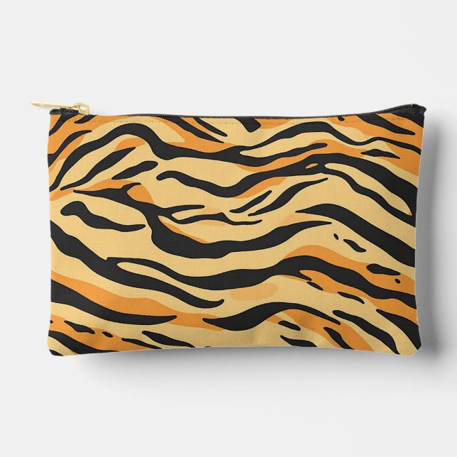 Tiger Stripes Accessory Pouch (Front)