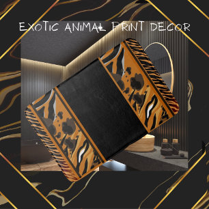 Tiger Stripes Animal Print  Bath Mat
