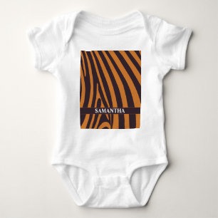Tiger stripes baby bodysuit