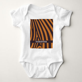 Tiger stripes baby bodysuit
