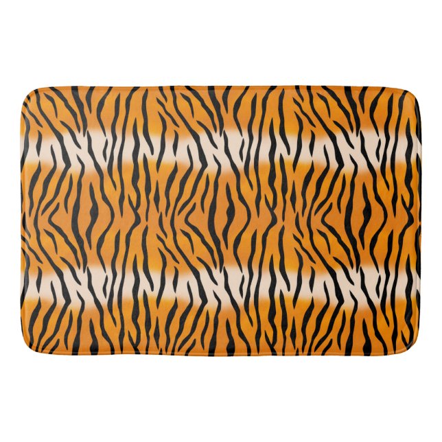 Tiger Stripes Bath Mat (Front)