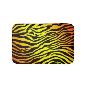 Tiger Stripes Bath Mat