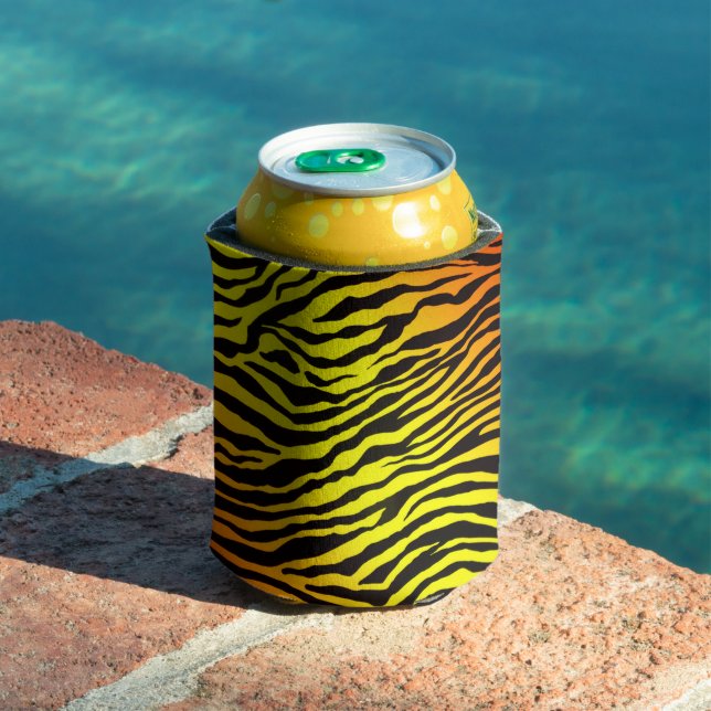 Tiger Stripes Can Cooler (In Situ Pool)