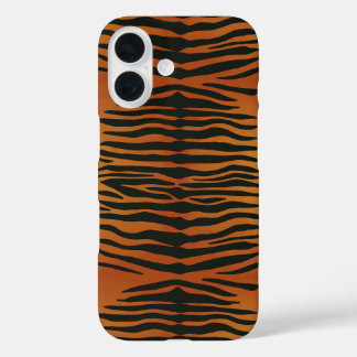 Tiger Stripes iPhone 16 Case