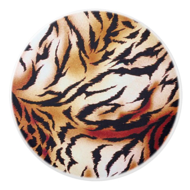 TIGER STRIPES CERAMIC KNOB (Front)