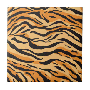 Tiger Stripes Ceramic Tile