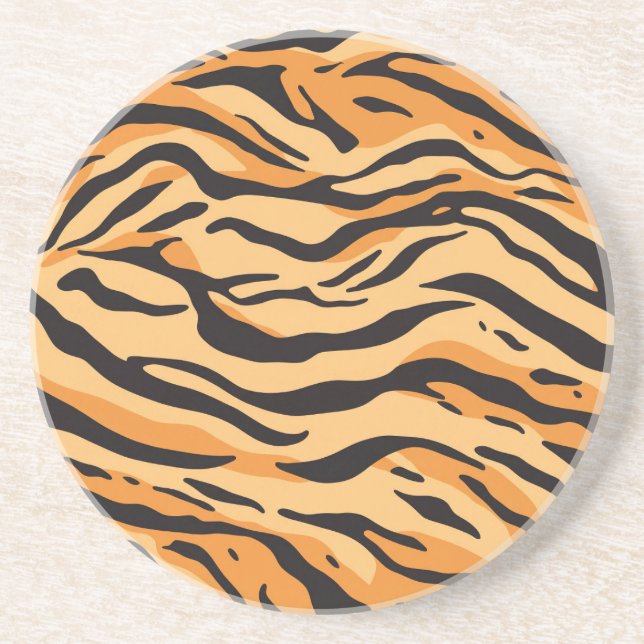 Tiger Stripes Coaster (Front)