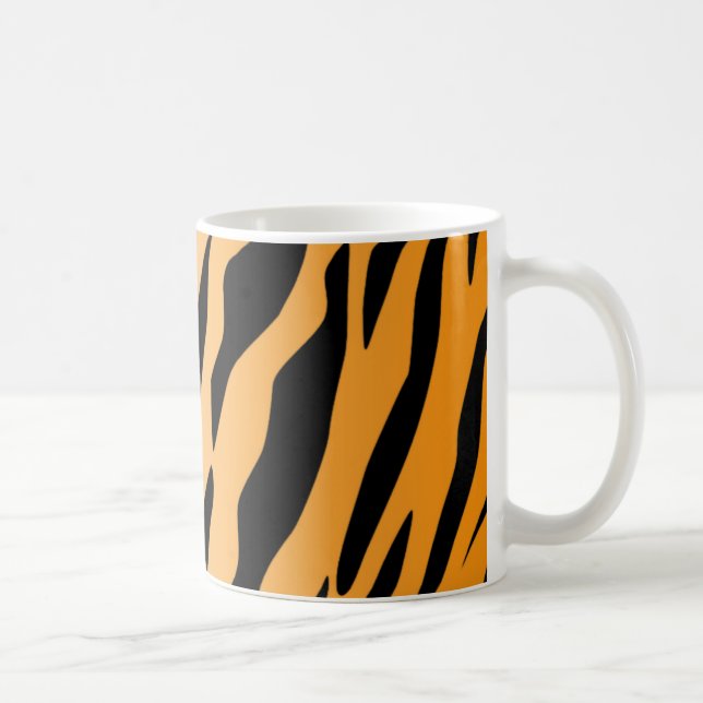 Tiger Stripes Coffee Mug (Right)