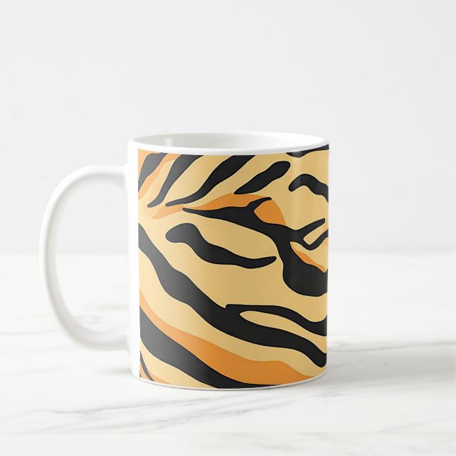 Tiger Stripes Coffee Mug (Left)